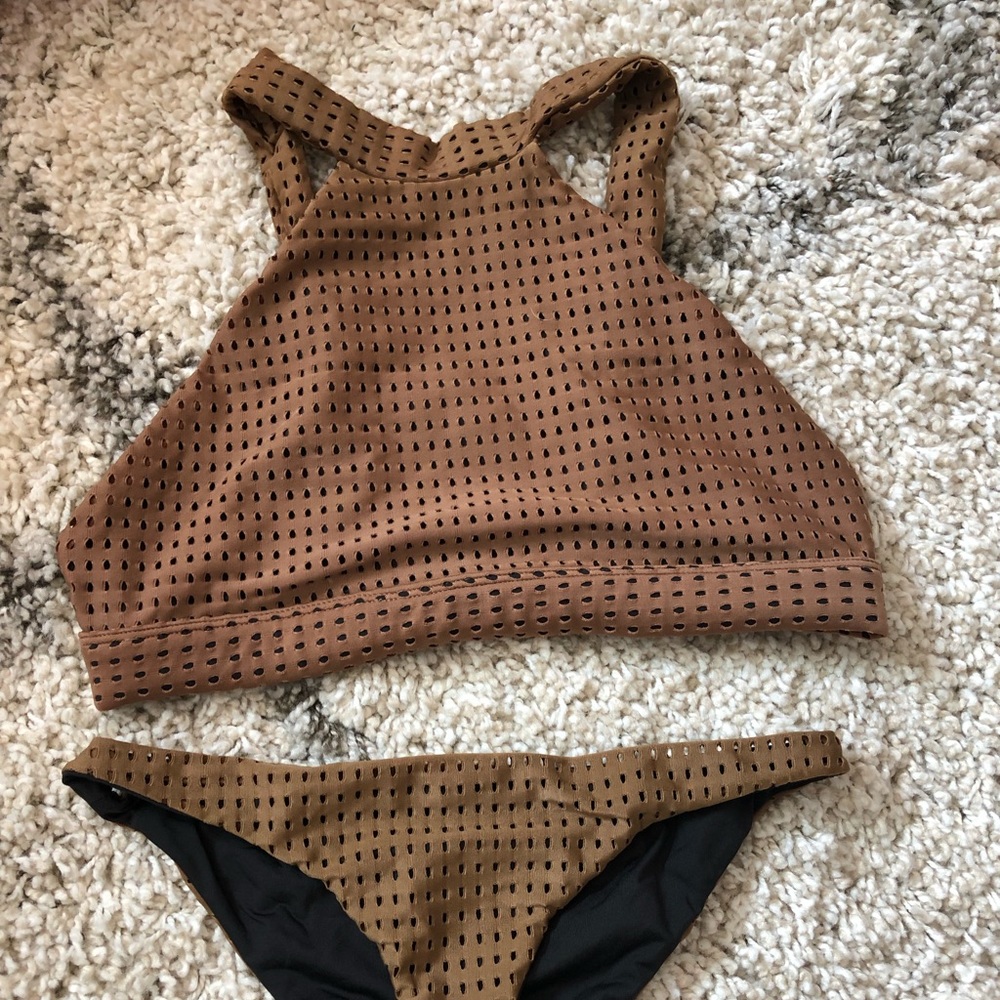 Acacia bikini set in desert beach babe.